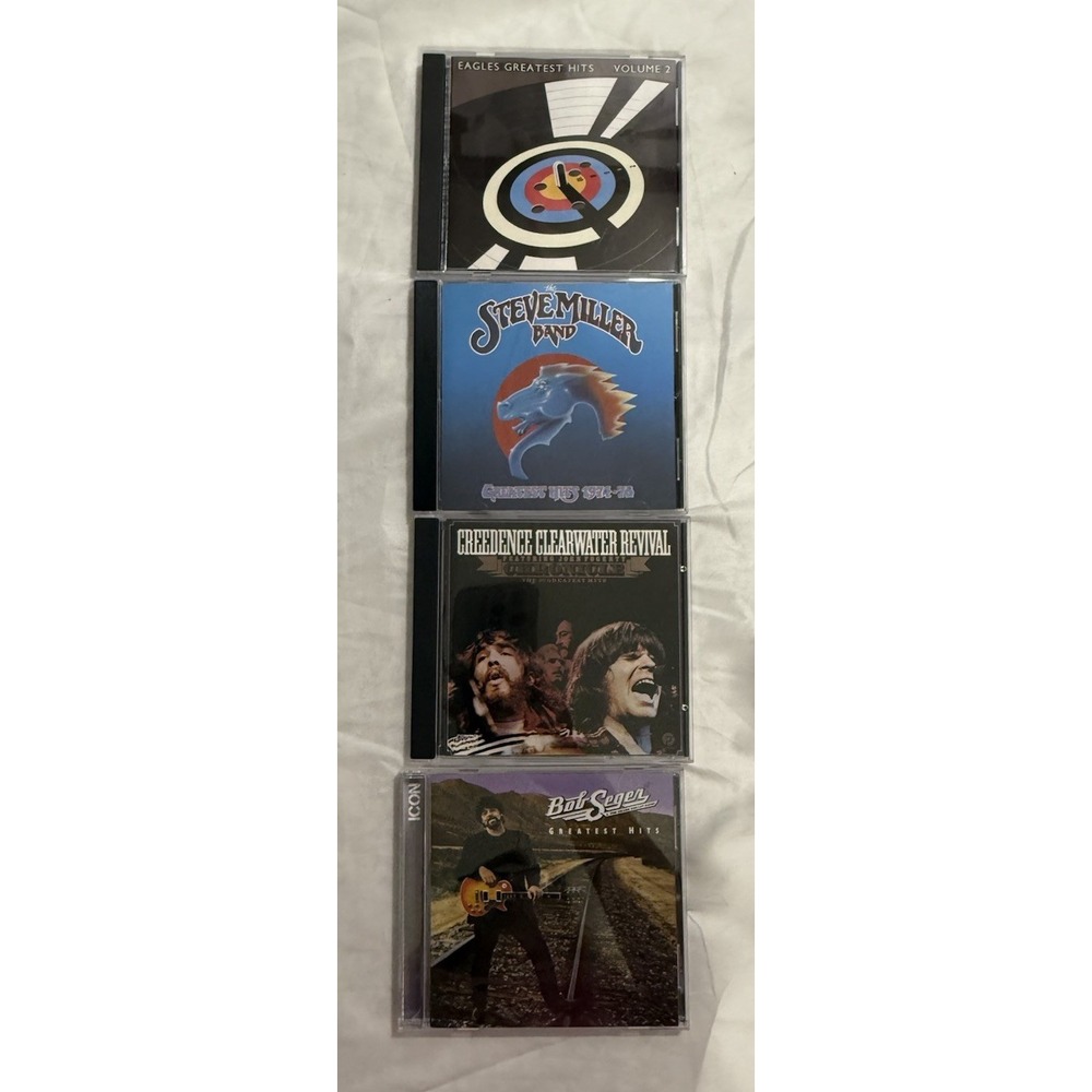 1970's Rock N Roll Cd's 6 Great Bands Rock